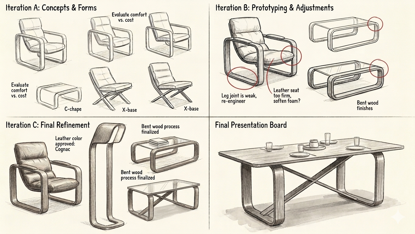 Design exploration — Galba collection